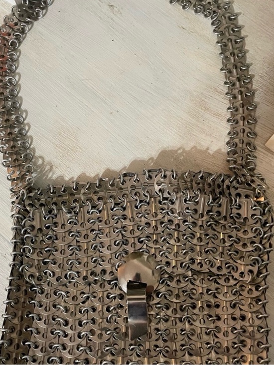 Paco Rabanne Handbags - Silver Chainmail Shoulder -paco rabanne